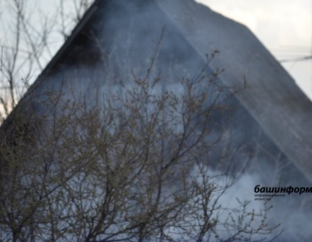 В Уфе при пожаре в частном доме строитель спас 7-летнего мальчика