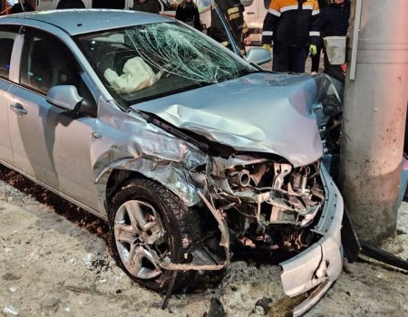 В Башкирии столкнулись Opel Astra и Citroën: пострадали два пешехода и водитель