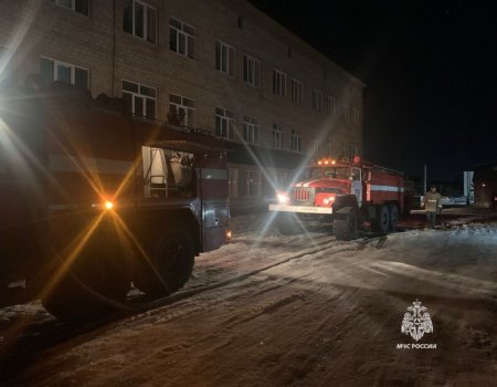 В Башкирии из горящей больницы эвакуировали пациентов