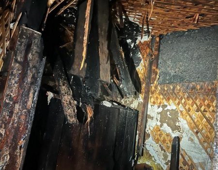 Во время тушения пожара в Башкирии обнаружен погибший мужчина