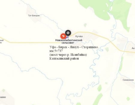В Калтасинском районе временно закрыли участок дороги из-за паводка