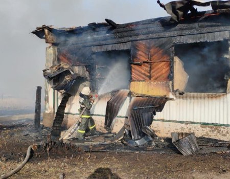 В Башкирии в зауральской деревне сгорел ФАП