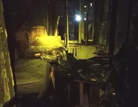 В Уфе в бывшем общежитии в Инорсе при пожаре погиб человек