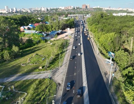 В Уфе завершается ремонт Дёмского шоссе