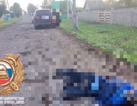 В Башкирии водитель на Audi Q3 переехал лежавшего на дороге пешехода