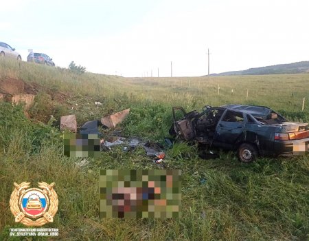 В Башкирии произошло два тяжелых ДТП с тремя погибшими и тремя пострадавшими