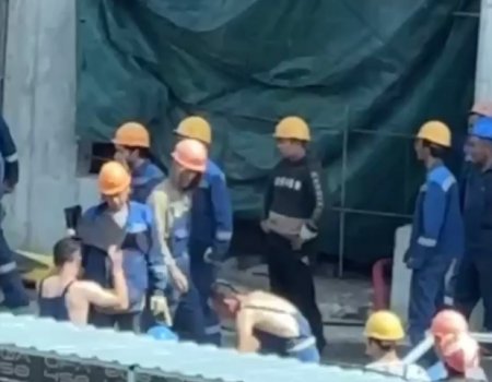 Очередная трагедия на стройке: в Уфе рабочий сорвался с пятого этажа
