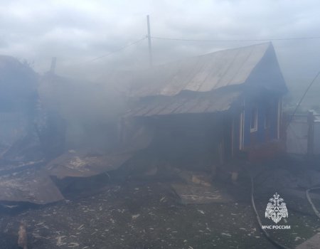 В Башкирии в сгоревшем доме погиб годовалый ребёнок