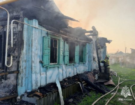 В Башкирии при пожаре погиб 69-летний домовладелец