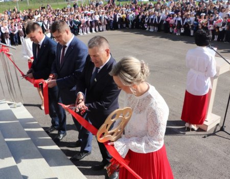 В Чекмагушевском районе открылась новая школа